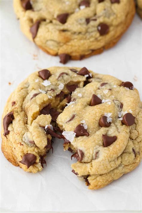 thick chocolate chip cookies